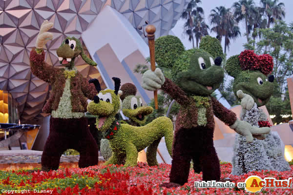 Imagen de Parque Temático Epcot  Mickey Minnie Donald Goofy y Pluto